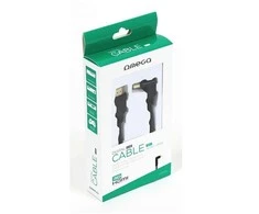 Omega kabelis HDMI-HDMI 5m angeled (41854)