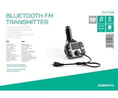 Omerga FM bangu moduliatorius Omega OUTF28 (AUX, SD, USB, LCD)