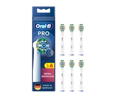 Dantų šepetėlių antgaliai Oral-B Pro Intensive 6 vnt