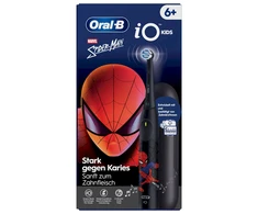 Dantų šepetėlis Oral-B iO Kids Marvel Spiderman + Dėklas juoda