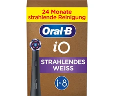 KOŃCÓWKI ORAL-B IO RADIANT Baltas WB-8 Juodas (8-PAK)
