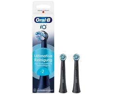 Braun Oral-B iO Ultimate Clean 16262903, 2 pc(s), Juodas, 3 month(s), Oral-B, iO, Hanging dėžė