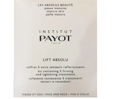 Set Payot Lift Absolu Hydrogel Firming Kreminis Mask For Face &amp; Neck, 10 pcs