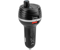 Peiying FM moduliatorius Bluetooth 2xUSB - Juodas