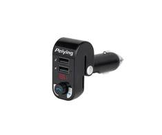 Peiying Automobilinis FM moduliatorius su Bluetooth