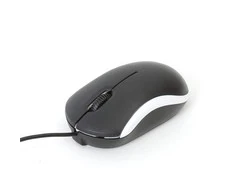Pelė OMEGA OM-07 3D su laidu, baltos-juodos spalvos