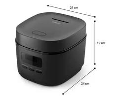 „Philips 3000“ serijos mini ryžių viryklė HD3080/80