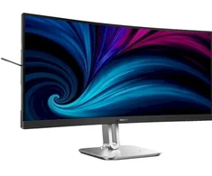Philips 34B2U5600C/00 monitorius 34 colių VA 3440 x 1440 itin platus HDMI DisplayPort USB-C