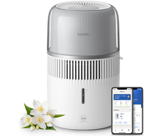 Drėkintuvas Philips | Humidifier | HU5710/00 5000 Series | Vanduo tank capacity 4.5 L | Suitable for rooms iki 56 m² | NanoCloud technology | Humidification capacity 400 ml/hr | Baltas