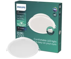 Įmontuojamas šviestuvas Philips MESON, 23.5W, 4000°K, LED