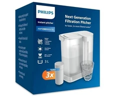 Philips AWP2980WH3/10 + 3 filtry Micro X-Clean balta