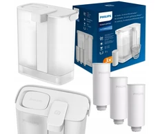 Philips AWP2980WH3/10 + 3 filtry Micro X-Clean balta