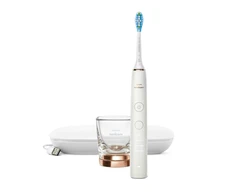 Elektriniai dantų šepetėliai Philips Sonicare DiamondClean 9000, HX9914/57, 2 vnt. (juodas ir baltas)