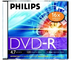 „Philips“ DVD-R 4,7 GB plonas dėklas