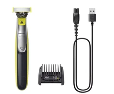 Barzdaskutė Philips Oneblade QP2734/23, 360 blade, 5-in-1 comb (1,2,3,4,5 mm), 60 min. veikimo laikas/ 4 h. įkrovimas