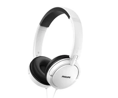 su laidu ausinės jack 3,5mm PHILIPS SHL5030WT baltas