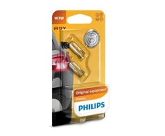 „Philips“ W3W 12V 3W 2 vnt.