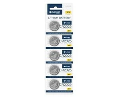 Platinet CR2025 Lithium 3V Planšetė Baterija (5pcs Blister)