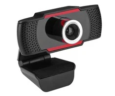 Platinet PCWC480 Platinet 8MPix žiniatinklio kamera su mikrofonu ir klipų pataisymu (640x480px) USB 2.0 juoda