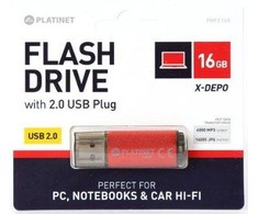 Platinet X-Depo laikiklis, 16 GB (PMFE16R)