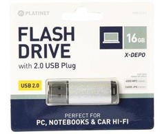 Platinet X-Depo laikiklis, 16 GB (PMFE16S)