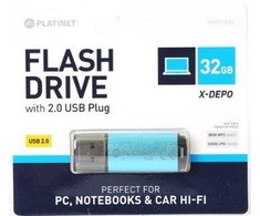 Platinet X-Depo laikiklis, 32 GB (PMFE32BL)