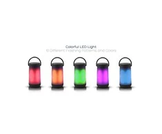 Bluetooth nešiojamas garsiakalbis Platinet (PMG15LED) (5W, RGB) juodas