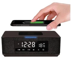 Platinet Bluetooth nešiojamas garsiakalbis OMEGA (PMGQ15B) (wireless charging function) juodas
