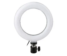 Žiedinė lempa Platinet PLATINET RING LEMPA 6 INCH WITH A TRIPOD ŽIEDINĖ LEMPA [45608]