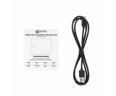Media-Tech Prio Fast Wireless Charging Pelės kilimėlis 15W (USB-C)