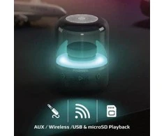 PROMATE Glitz LumiSound® 360° Surround Bluetooth Nešiojama kolonėlė