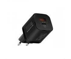 PROMATE PowerPort-33 GaNFast įkroviklio adapteris 33W / USB-C PD / USB-A