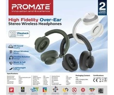 „Promate Takt“ belaidės ausinės su „Bluetooth 5.4“ / AUX