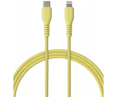 Qualo QKN-CL-05 Cable USB-C - Lightning 12W / 1.5m / yellow