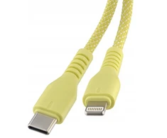 Qualo QKN-CL-05 Cable USB-C - Lightning 12W / 1.5m / yellow