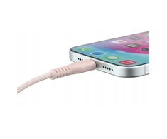 Qualo QKN-CL-16 Cable USB-C - Lightning 12W / 1.5m / pink