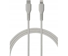 Qualo QKN-CL-18 laidas USB-C - Lightning 12W / 1.5m / pilkas