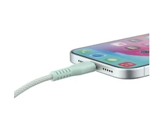 Qualo QKN-CL-21 USB-C - Lightning kabelis 12W / 1.5m / mentol