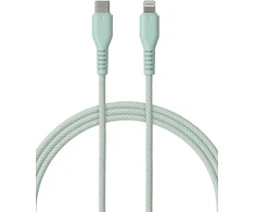 Qualo QKN-CL-21 USB-C - Lightning kabelis 12W / 1.5m / mentol