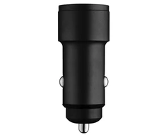 Qualo QLS-AC-38 aliumininis automobilinis įkroviklis 38W / USB-C / USB-A