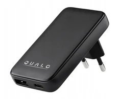 Qualo QLS-GN-US-AC-45-01 GaN Ultra Slim GaN įkroviklis USB-C / 45W