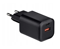 Qualo QLSN-CA-45-01 Nano PD Network Charger Adapteris USB-C / USB-A / 45W