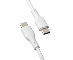 Qualo QRC-CC-00 Cable USB-C – USB-C / 1.5m / 60W / baltas