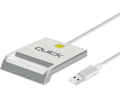 Quick Greitas QR-511 išmaniojo asmens tapatybės kortelių skaitytuvas su USB