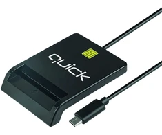 Quick Greitas QR-520 Smart ID kortelių skaitytuvas USB-C
