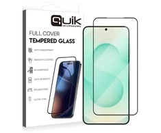 Quik Priedai Pilnai dengiantis grūdintas stiklas, skirtas „Samsung Galaxy 25“