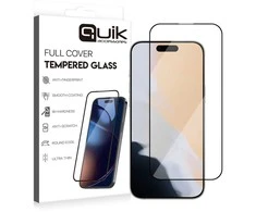 Quik Priedai Pilnai Uždengiantis Grūdintas Stiklas Apple iPhone 17 Air
