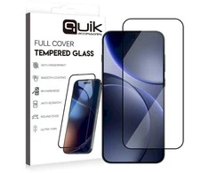 „Quik Accessories“ visiškai padengiantis grūdintas stiklas, skirtas „Samsung Oppo Find X9“.