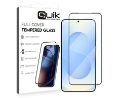 Quik Priedai Pilnai padengiantis grūdintas stiklas „Samsung Galaxy S25 Plus“