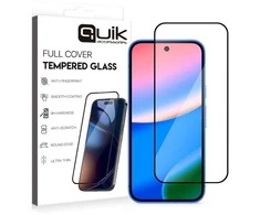 „Quik Accessories“ visiškai padengiantis grūdintas stiklas, skirtas „Samsung Google Pixel 10“